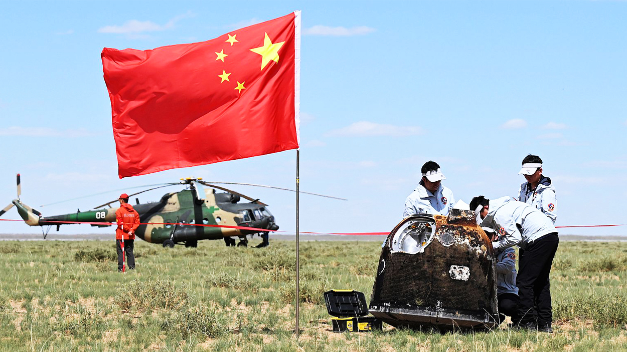 Chang'e 6 tilbake fra Månen*